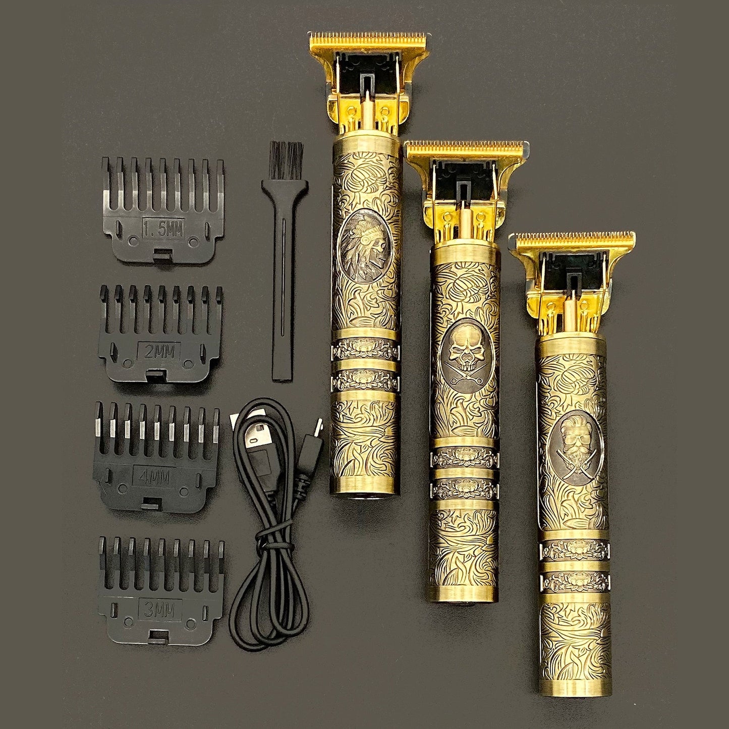 Oplaadbare Haar- en Baardtrimmer met Accessoires