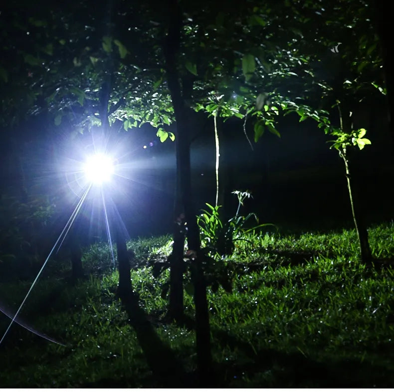 Oplaadbare Waterdichte LED Hoofdlamp 2000 Lumen