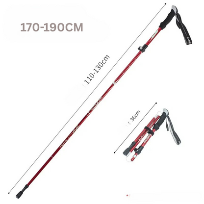 Opvouwbare Telescopische Wandelstok voor Outdoor en Senioren