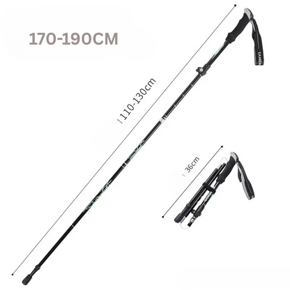 Opvouwbare Telescopische Wandelstok voor Outdoor en Senioren