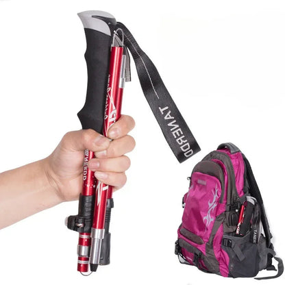Opvouwbare Telescopische Wandelstok voor Outdoor en Senioren