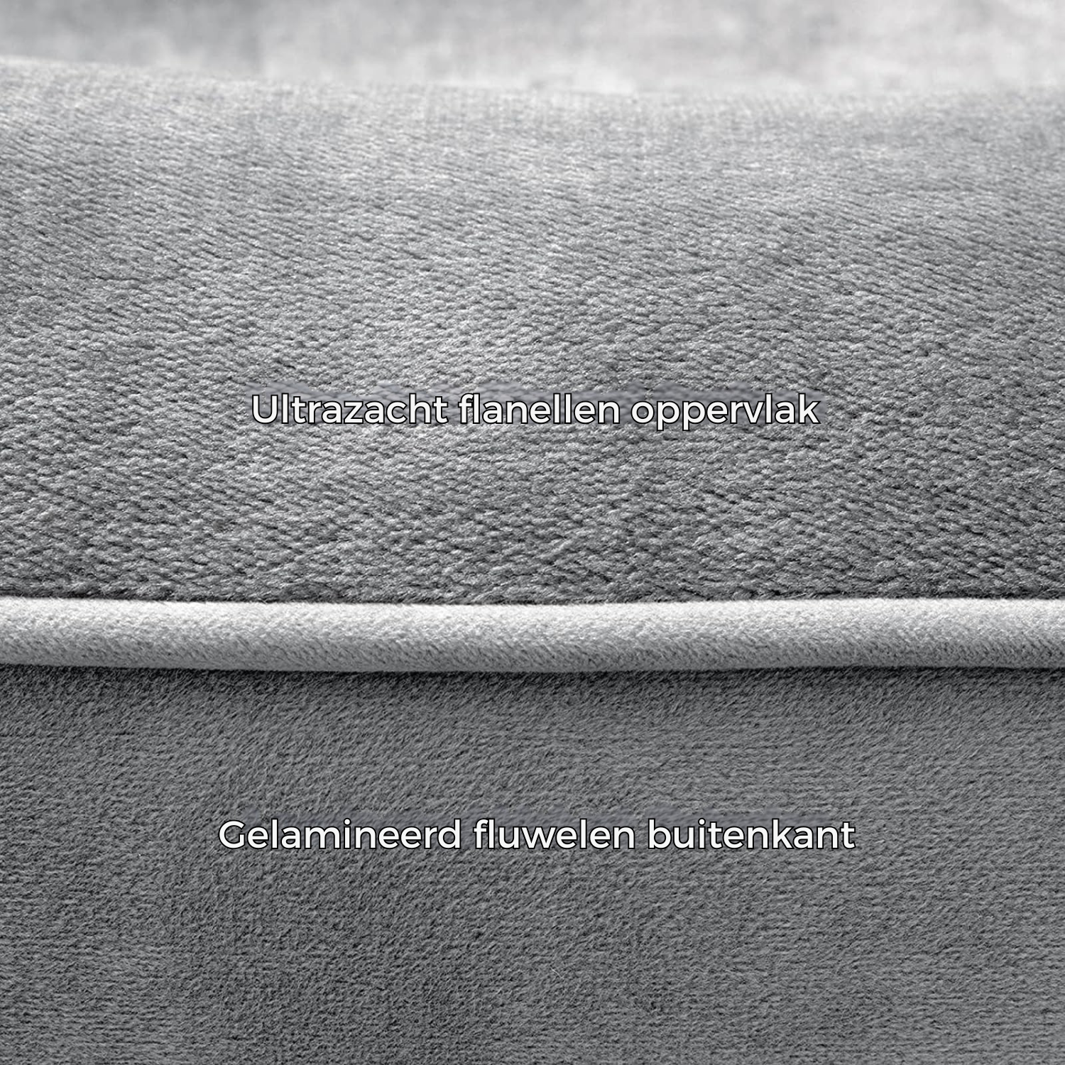 Orthopedisch Hondenbed Traagschuim Pluche Comfort