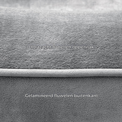 Orthopedisch Hondenbed Traagschuim Pluche Comfort