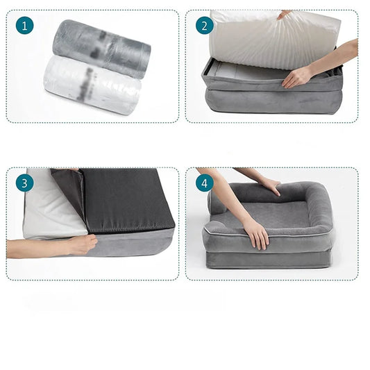 Orthopedische Comfort Hondenbank Deluxe