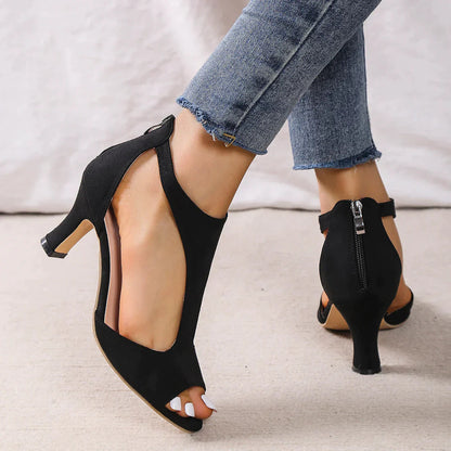 Orthopedische Dames Sandalen met Hak - Stijlvol