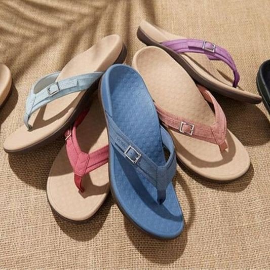 Orthopedische Dames Teenslippers Zomercomfort