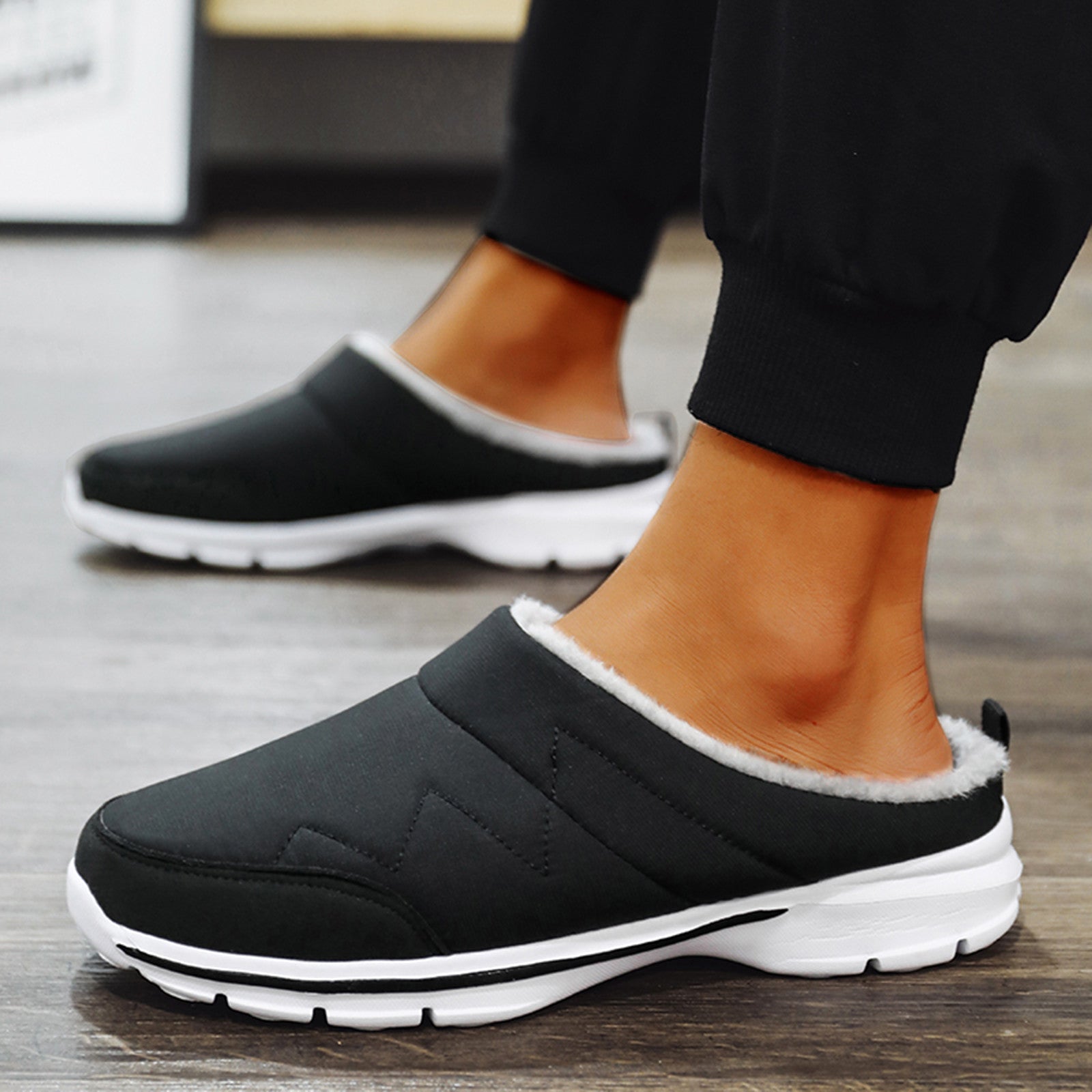 Orthopedische Herenslippers met Comfort Voetbed