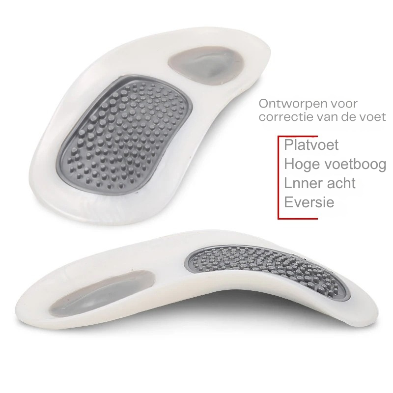 Orthopedische Inlegzolen voor Platvoet Ondersteuning