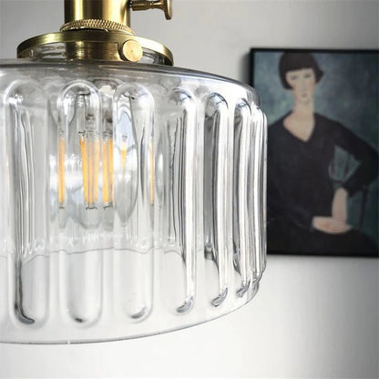 Ottilia Elegantie Vintage Glazen Hanglamp - Chic