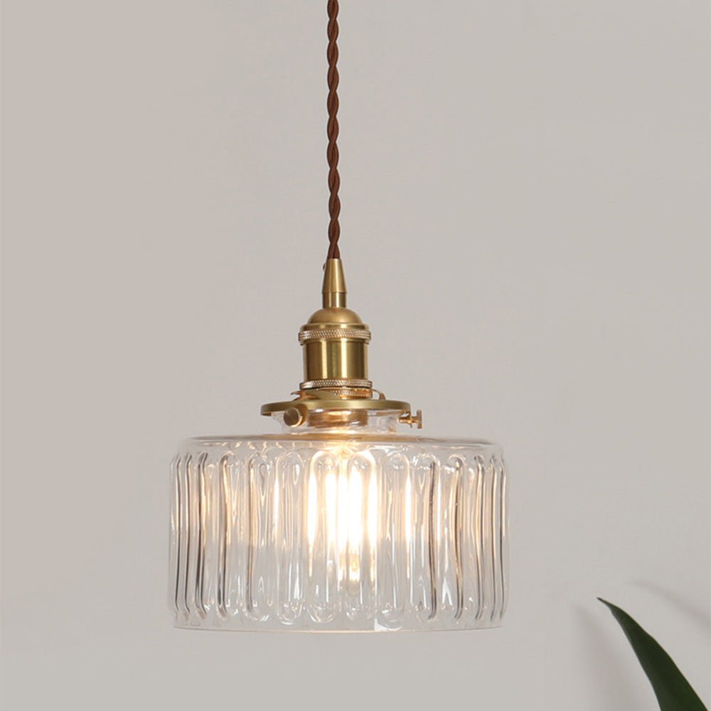Ottilia Elegantie Vintage Glazen Hanglamp - Chic