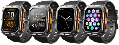 Outdoor Smartwatch 5ATM met Gezondheidsfuncties