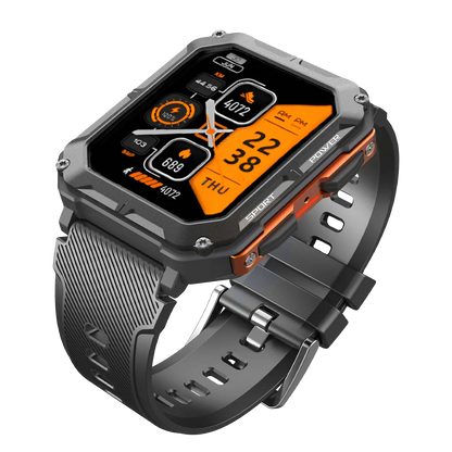 Outdoor Smartwatch 5ATM met Gezondheidsfuncties