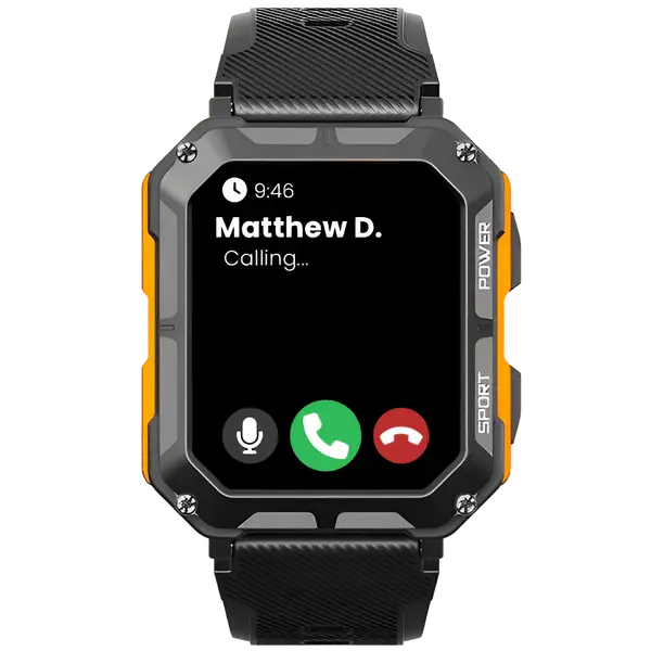 Outdoor Smartwatch 5ATM met Gezondheidsfuncties