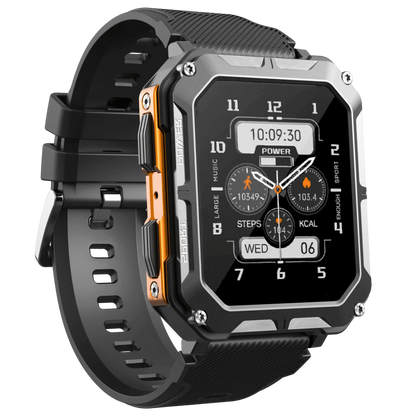 Outdoor Smartwatch 5ATM met Gezondheidsfuncties