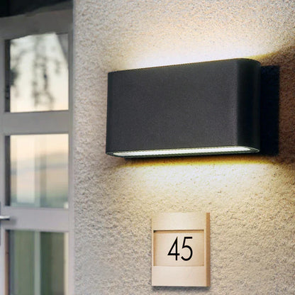 EraLuxe – Waterdichte LED Wandlamp voor Buiten