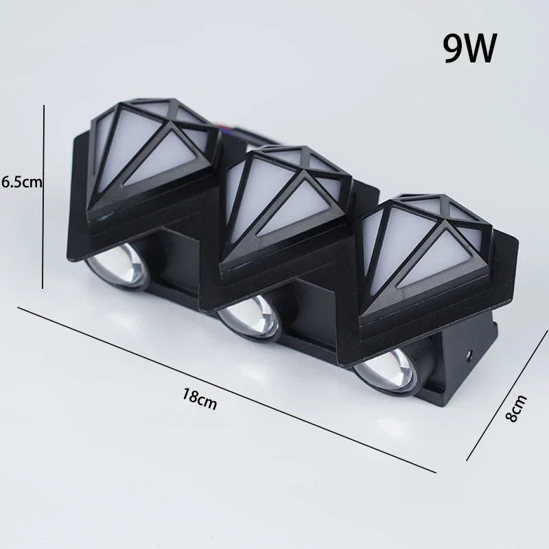 HydroBright - Waterdichte LED-Wandlampen voor Buiten