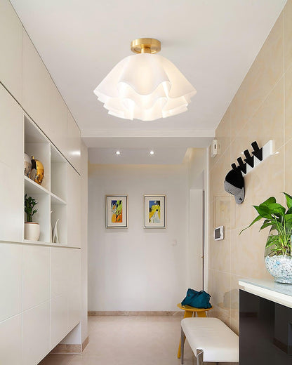 Paula Plafondlamp - Hoogwaardig Koper LED Verlichting