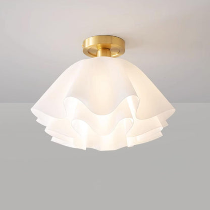 Paula Plafondlamp - Hoogwaardig Koper LED Verlichting