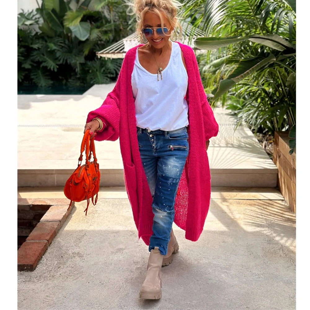Peace Cardigan Dames - Stijlvol Ibiza Design