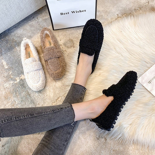Pluche Damespantoffels - Warm en Comfortabel