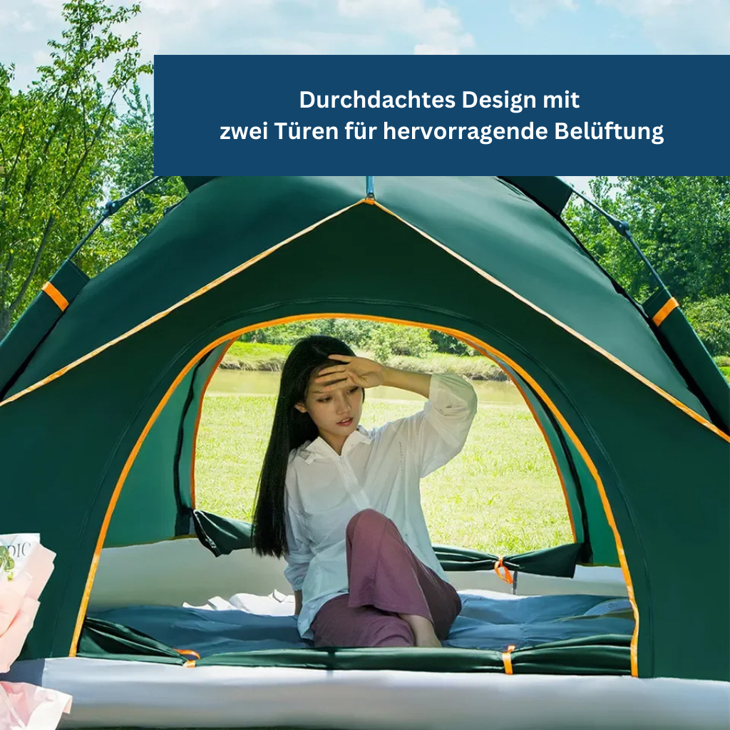 Popup Tent - Snel Opzetbaar 2-3 Persoons