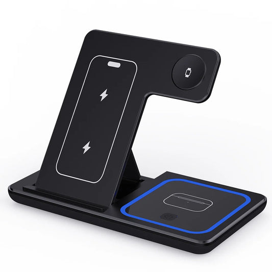 PowerFold Trio 3-in-1 Draadloze Oplader