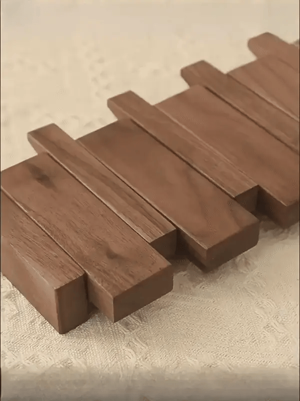 Primo Houten Piano Kapstok Elegant Design