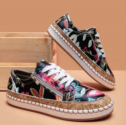 Quilla Bloemen Sneakers voor Dames