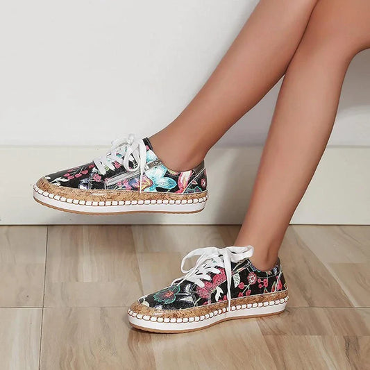 Quilla Bloemen Sneakers voor Dames