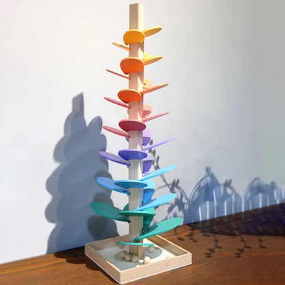 Regenboog Knikkerboom Montessori Speelgoed