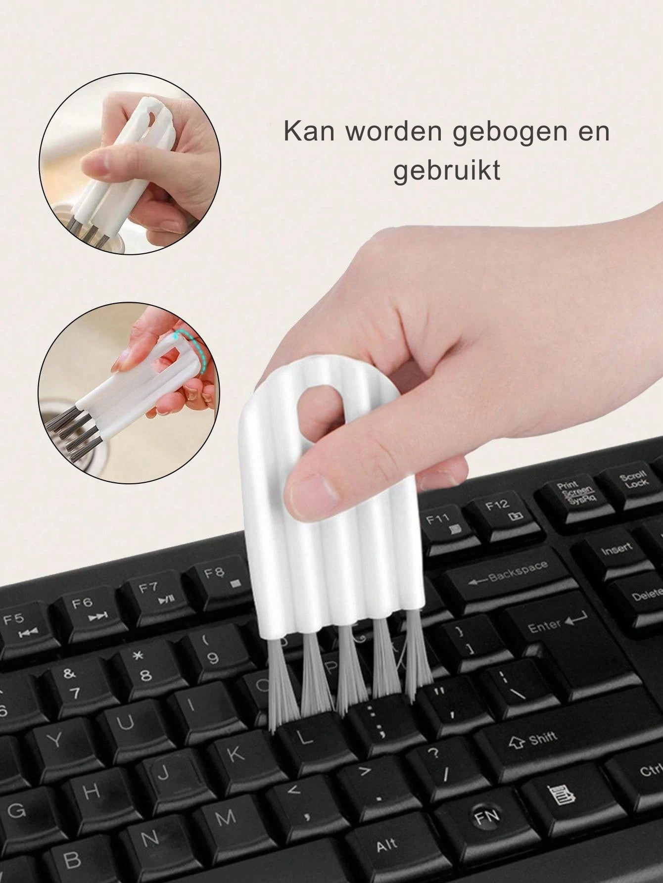 Reinigingsborstel voor Moeilijke Plekken