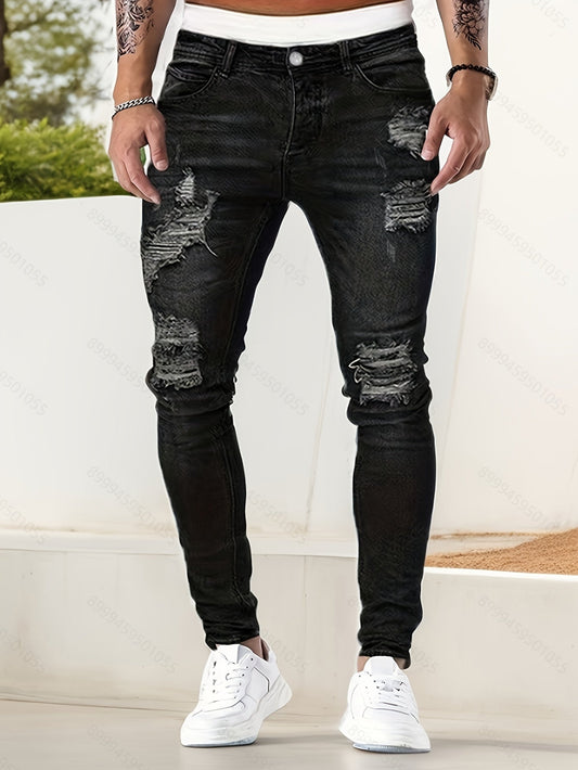 Repla Slim Fit Herenjeans Stretchdenim