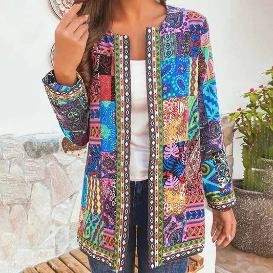 Retro Gebreid Vest Dames Stijlvol Design