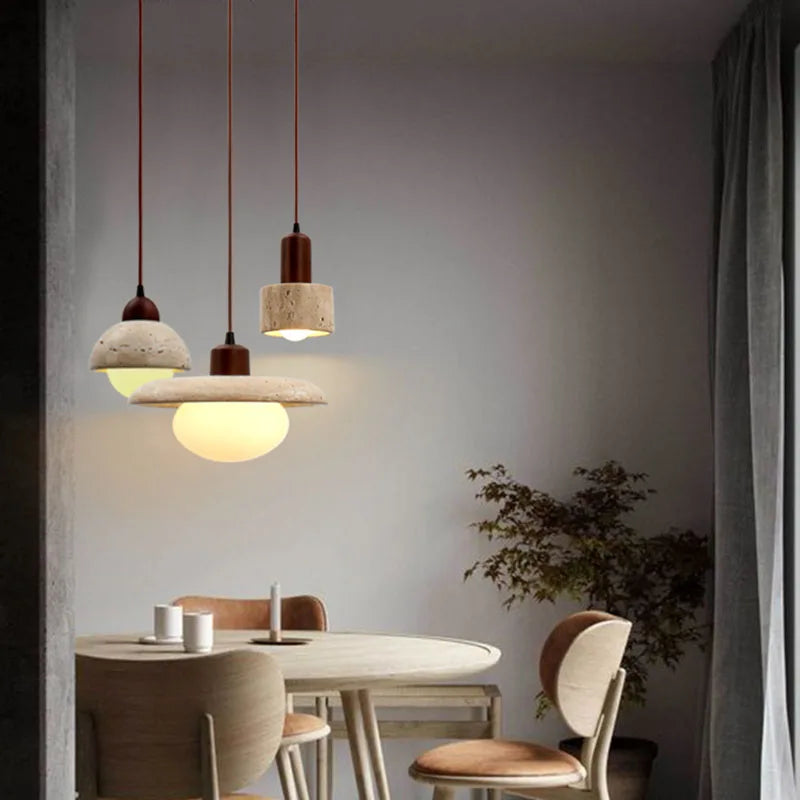 WabiSculpt - Moderne Wabi Sabi Hanglamp voor Unieke Stijl