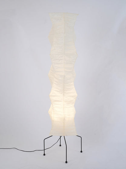 Rijstpapieren Vloerlamp met Tripod Frame