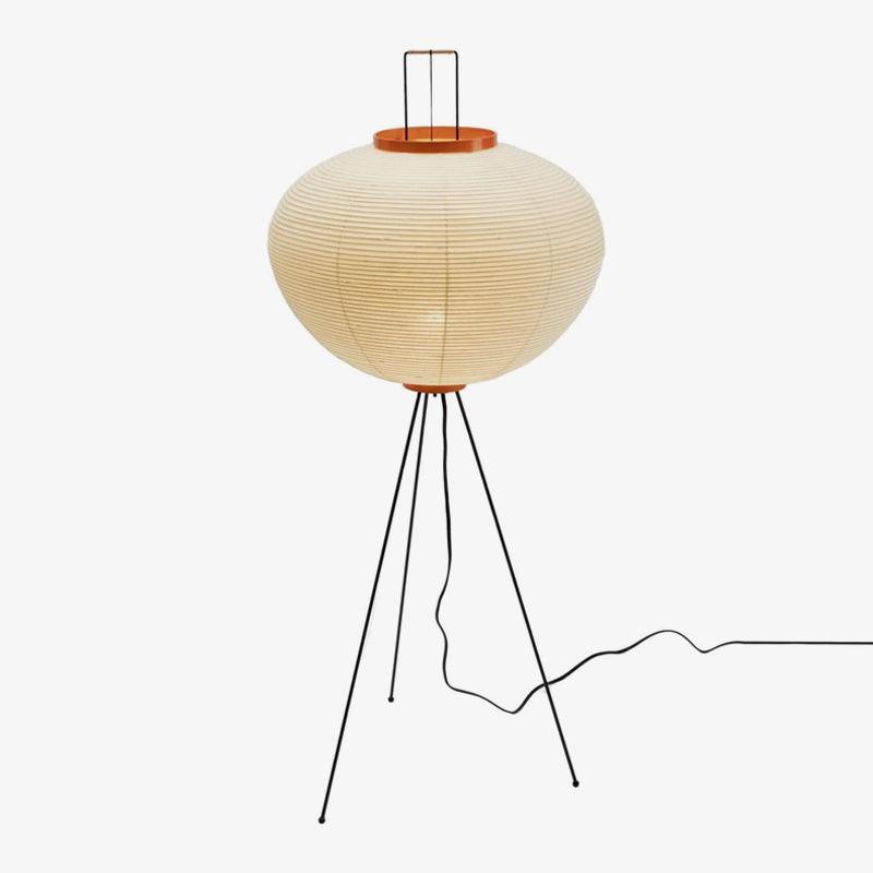 Rijstpapieren Vloerlamp met Tripod Frame