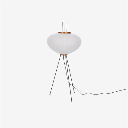 Rijstpapieren Vloerlamp met Tripod Frame