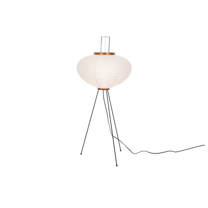 Rijstpapieren Vloerlamp met Tripod Frame