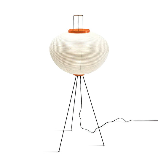 Rijstpapieren Vloerlamp met Tripod Frame