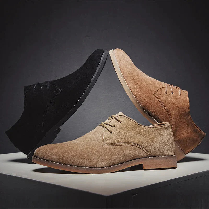 Robert Suède Oxford Herenschoenen Luxe Comfort
