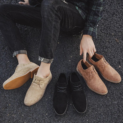 Robert Suède Oxford Herenschoenen Luxe Comfort