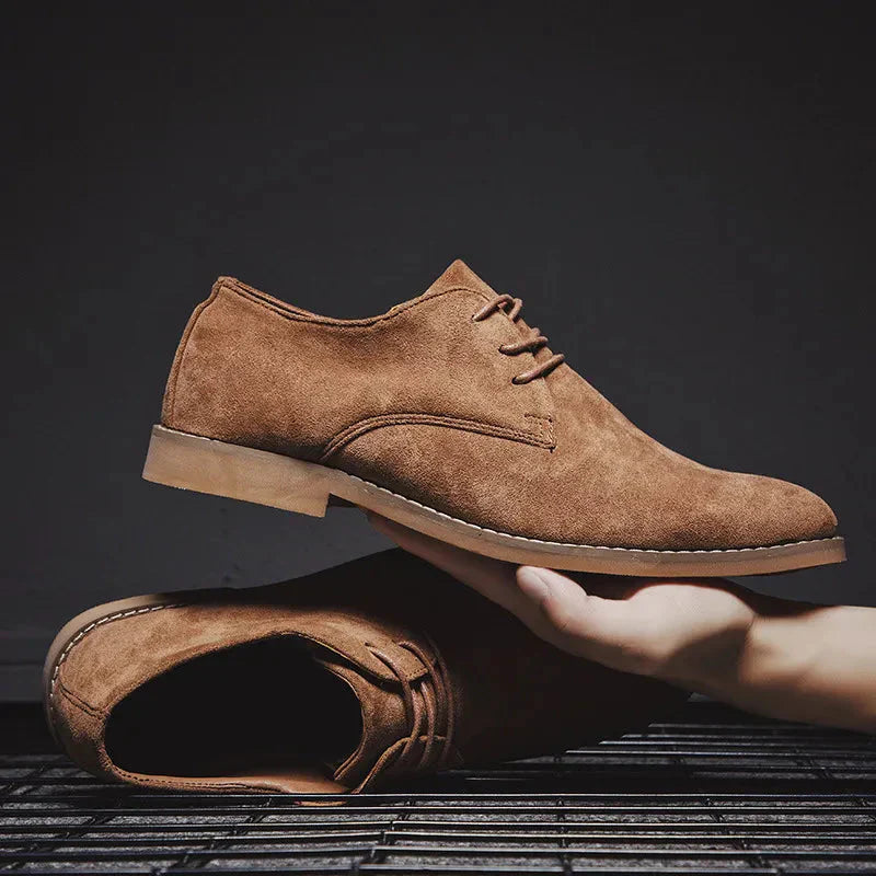 Robert Suède Oxford Herenschoenen Luxe Comfort