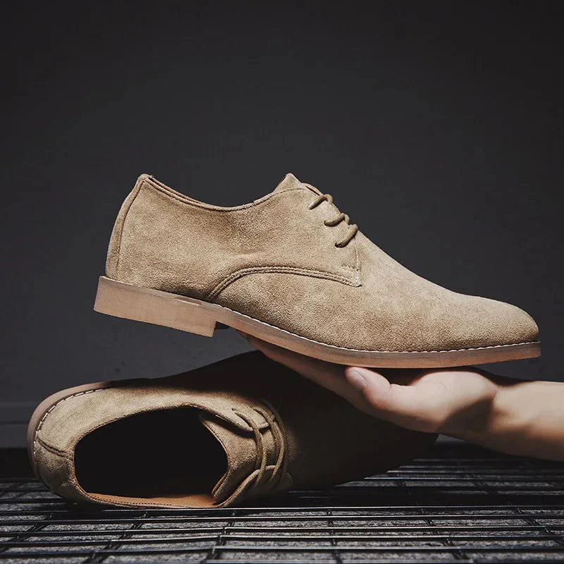 Robert Suède Oxford Herenschoenen Luxe Comfort