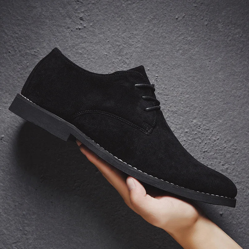 Robert Suède Oxford Herenschoenen Luxe Comfort