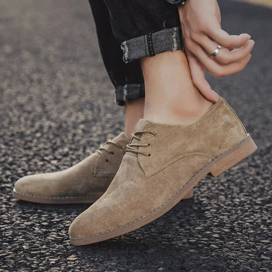 Robert Suède Oxford Herenschoenen Luxe Comfort