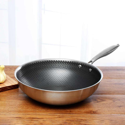 Roestvrijstalen Antiaanbakpan voor de Keuken