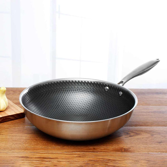 Roestvrijstalen Antiaanbakpan voor de Keuken