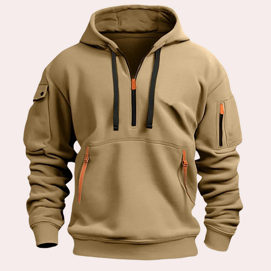 Rolan - Herenhoodie met Slimme Zakken