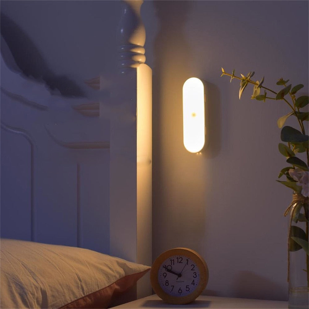 MotionLight – Lámpara de pared LED con sensor de movimiento inalámbrico recargable por USB