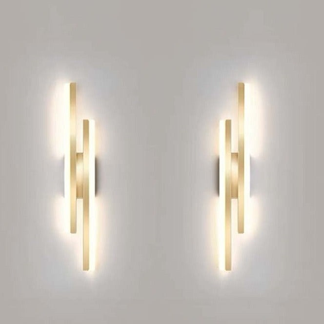 LineGlow – Lámpara de pared LED moderna con diseño de tira de luz larga